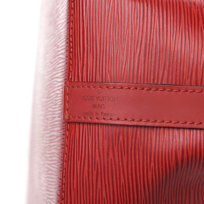 Louis Vuitton Epi Petit Noe Castillan Red 5 of 11