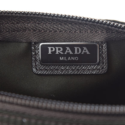 Prada Nylon Tessuto Cosmetic Pouch Ebano 6 of 8