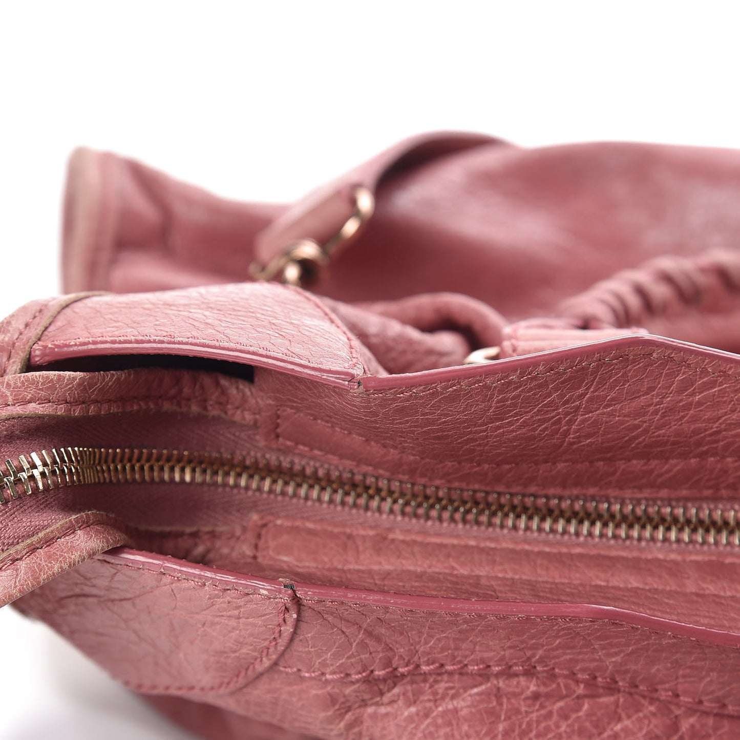 Agneau Giant 12 Rose Gold Hardware City Rose Bruyere