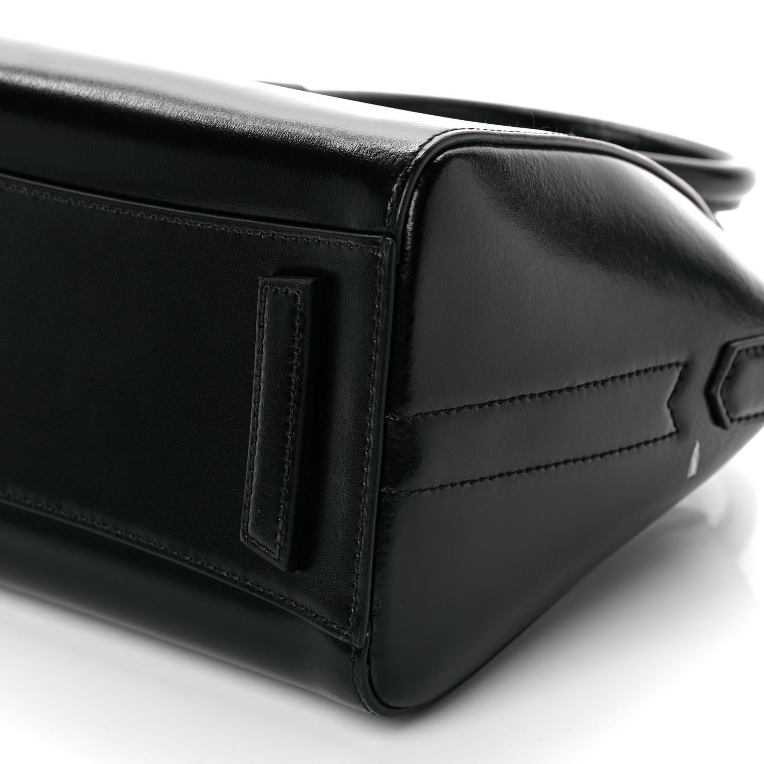 Givenchy Shiny Lord Calfskin Mini Antigona Black 10 of 10