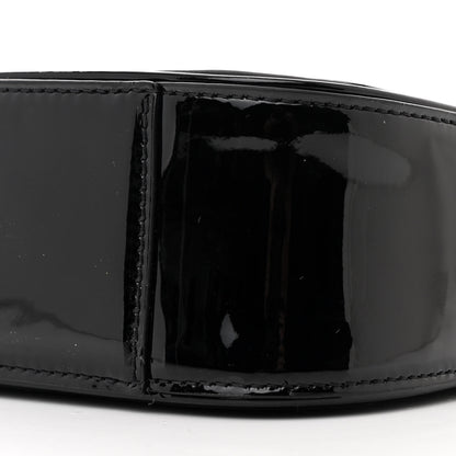 Saint Laurent Patent Le 5 A 7 Hobo Black 10 of 12