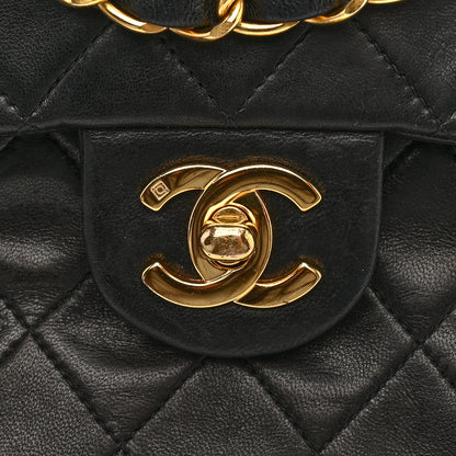 Chanel Lambskin Quilted Mini Square Flap Black 12 of 16