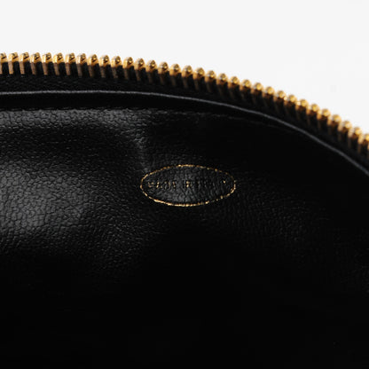Chanel Lambskin Vanity Cosmetic Case Black 8 of 9