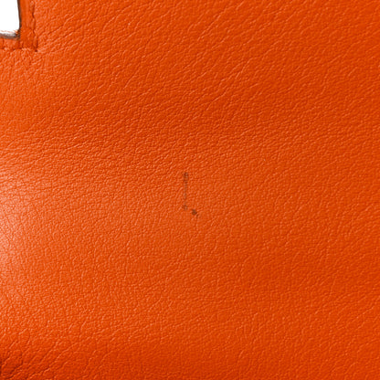 Hermes Swift Kelly Retourne 32 Orange 12 of 19