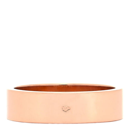 Hermes 18K Rose Gold Diamond PM Kelly Ring 50 5.25 3 of 5