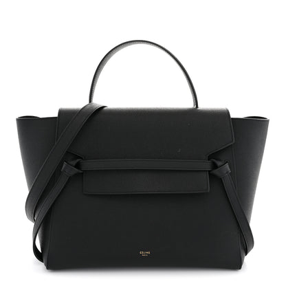 Celine Grained Calfskin Mini Belt Bag Black 1 of 10
