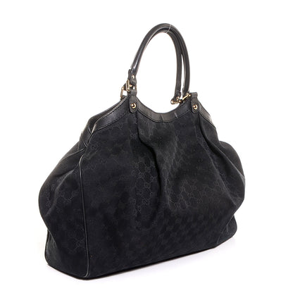 Gucci Monogram Large Sukey Tote Black 3 of 7