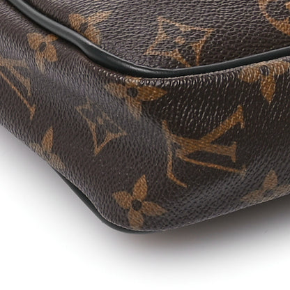 Louis Vuitton Monogram Macassar Porte Documents Voyage Soft Briefcase 9 of 10