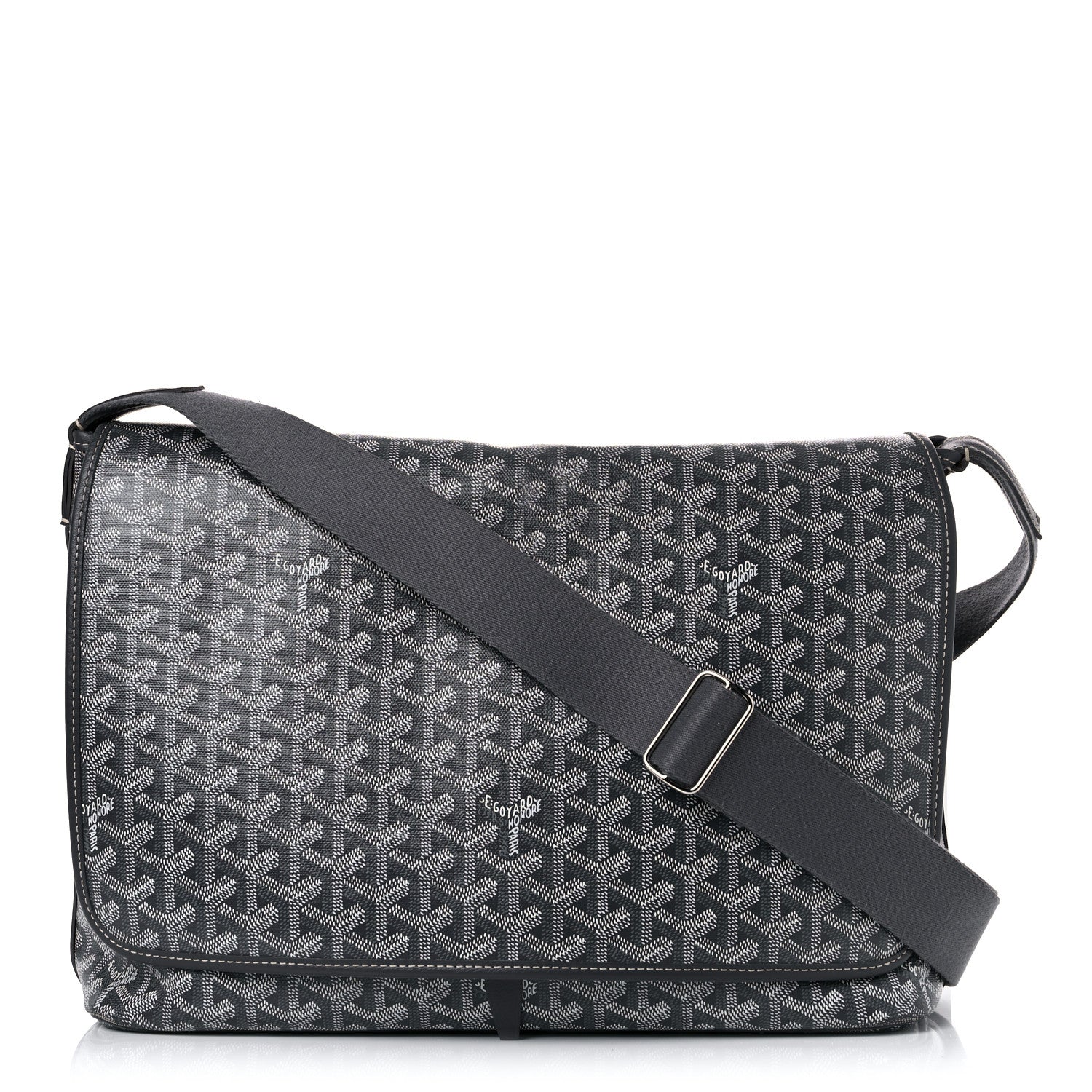 Goyard Goyardine Capetien Messenger Bag Grey 1 of 19