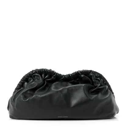 Mansur Gavriel Lambskin Cloud Clutch Black Flamma 1 of 10