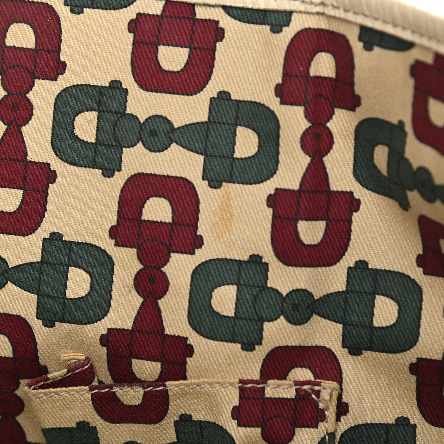 Gucci Monogram Medium Jolicoeur Tote White 12 of 22