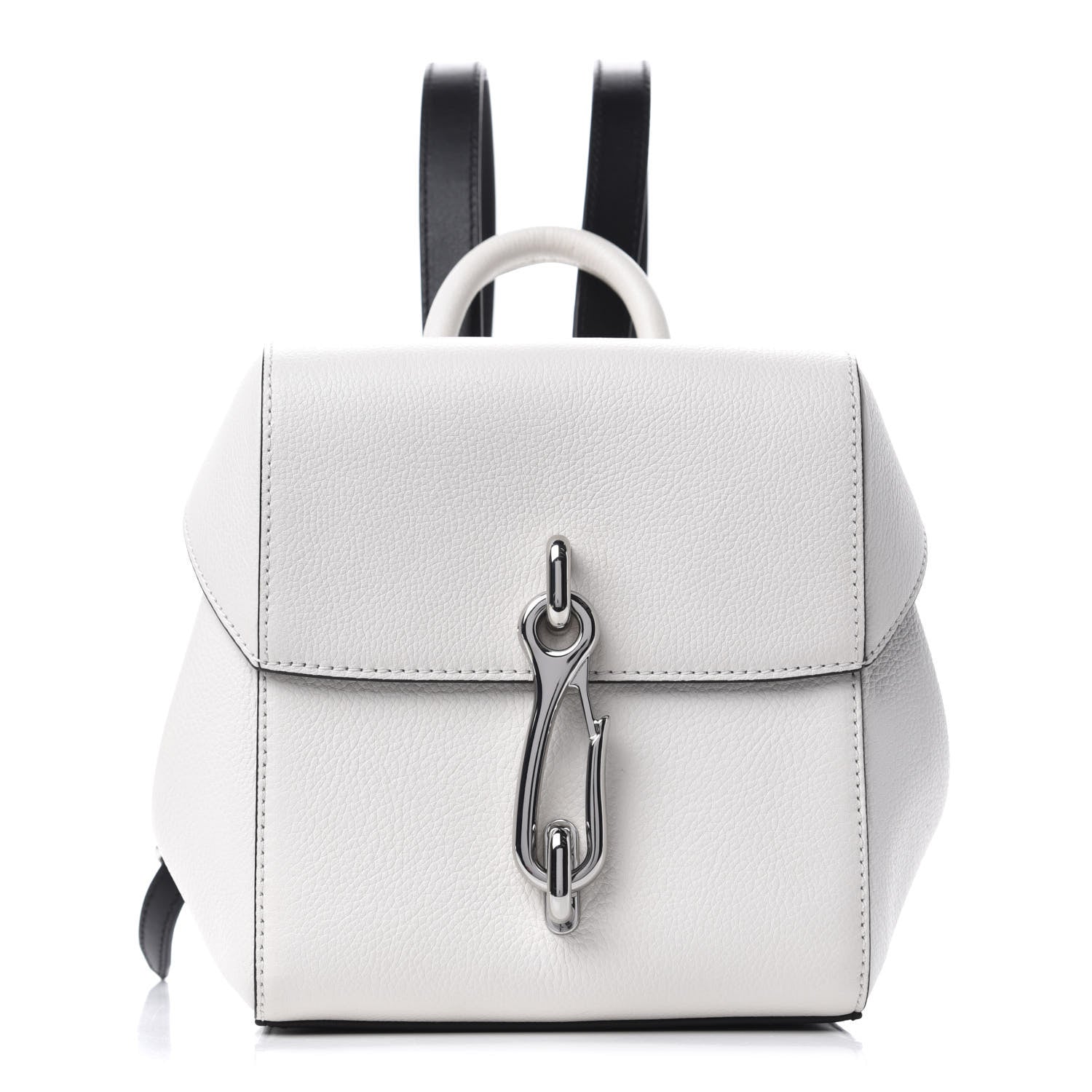 Alexander Wang Calfskin Mini Hook Backpack White 1 of 9