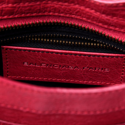Balenciaga Agneau Classic Hardware Mini City Rose Thulian 10 of 14