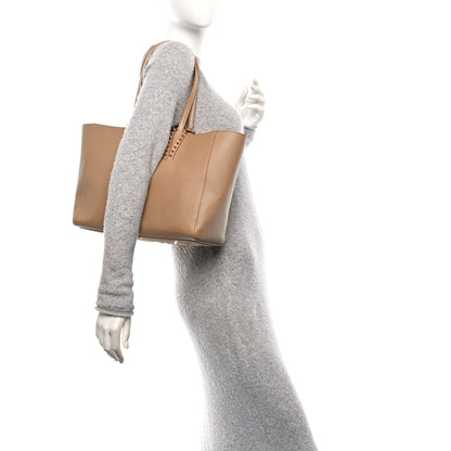Christian Louboutin Grained Calfskin Small Cabata Soft Tote Lionne 2 of 12