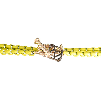 David Yurman Stainless Steel Acrylic 14K Yellow Gold Bel Aire Chain Necklace Yellow 8 of 8