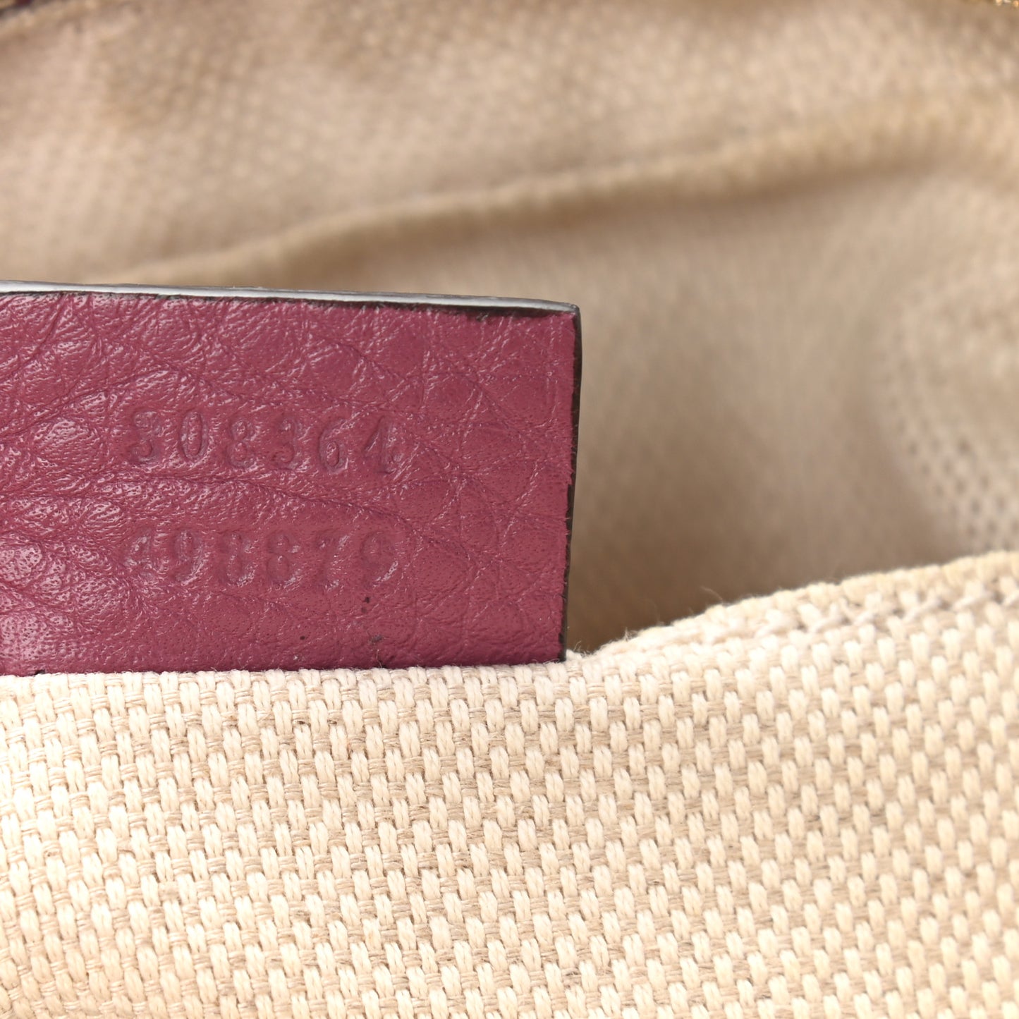 Pebbled Calfskin Small Soho Disco Bag Peonia Flower