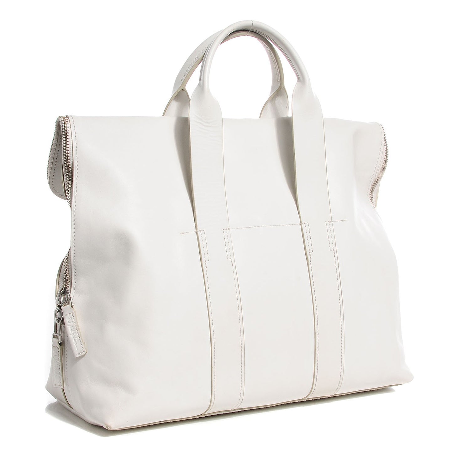 Leather 31 Hour bag White