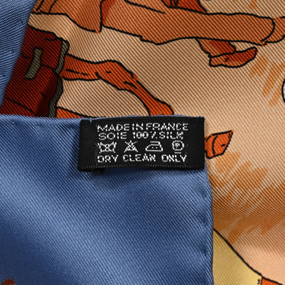 Hermes Silk Un Siecle De Courses A Deauville Scarf 90 3 of 7