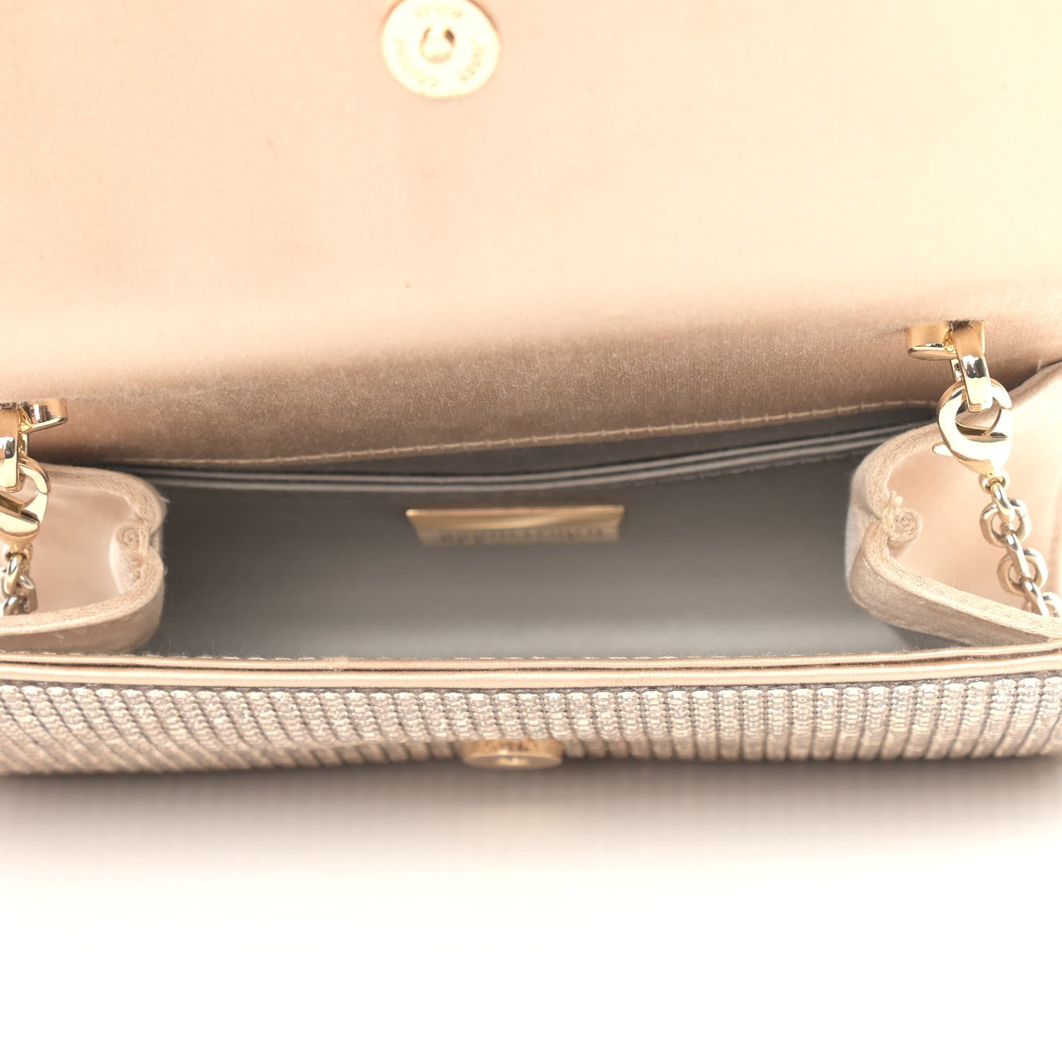 Judith Leiber Swarovski Crystal Fizzy Clutch Prosecco 4 of 8