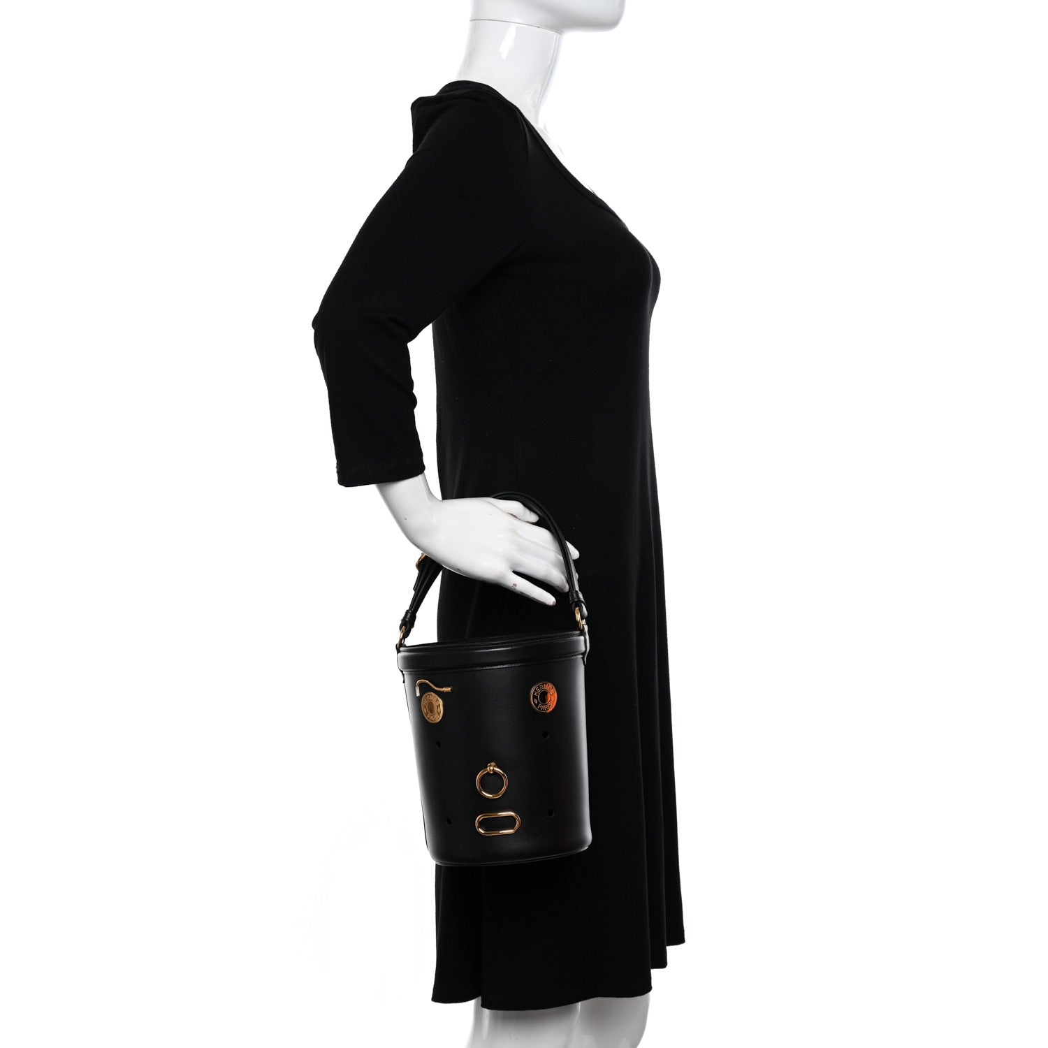 Hermes Tadelakt Sac De Mangeoire Play Bag Black 2 of 11