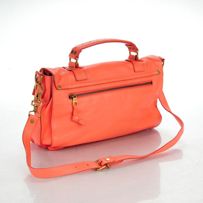 Proenza Schouler Lambskin Medium PS1 Satchel Grapefruit 3 of 9