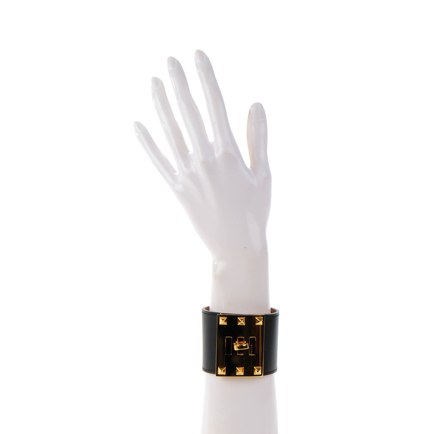 Hermes Chamonix Extreme Kelly Bracelet S Black 2 of 6