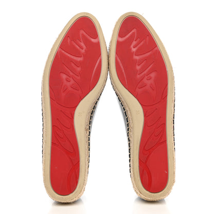 Christian Louboutin Nappa Aliochette Espadrilles 38 Black 5 of 11