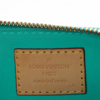 Louis Vuitton Vernis Alma BB Blue Lagon 6 of 10