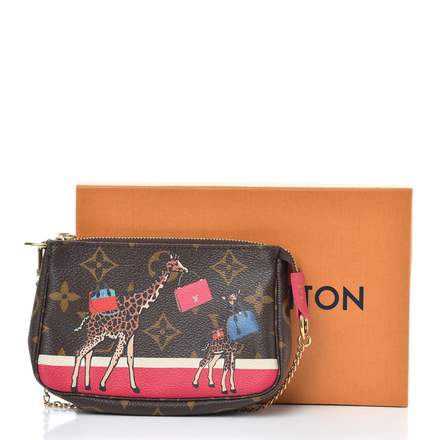 Monogram 2017 Christmas Animation Mini Pochette Accessories