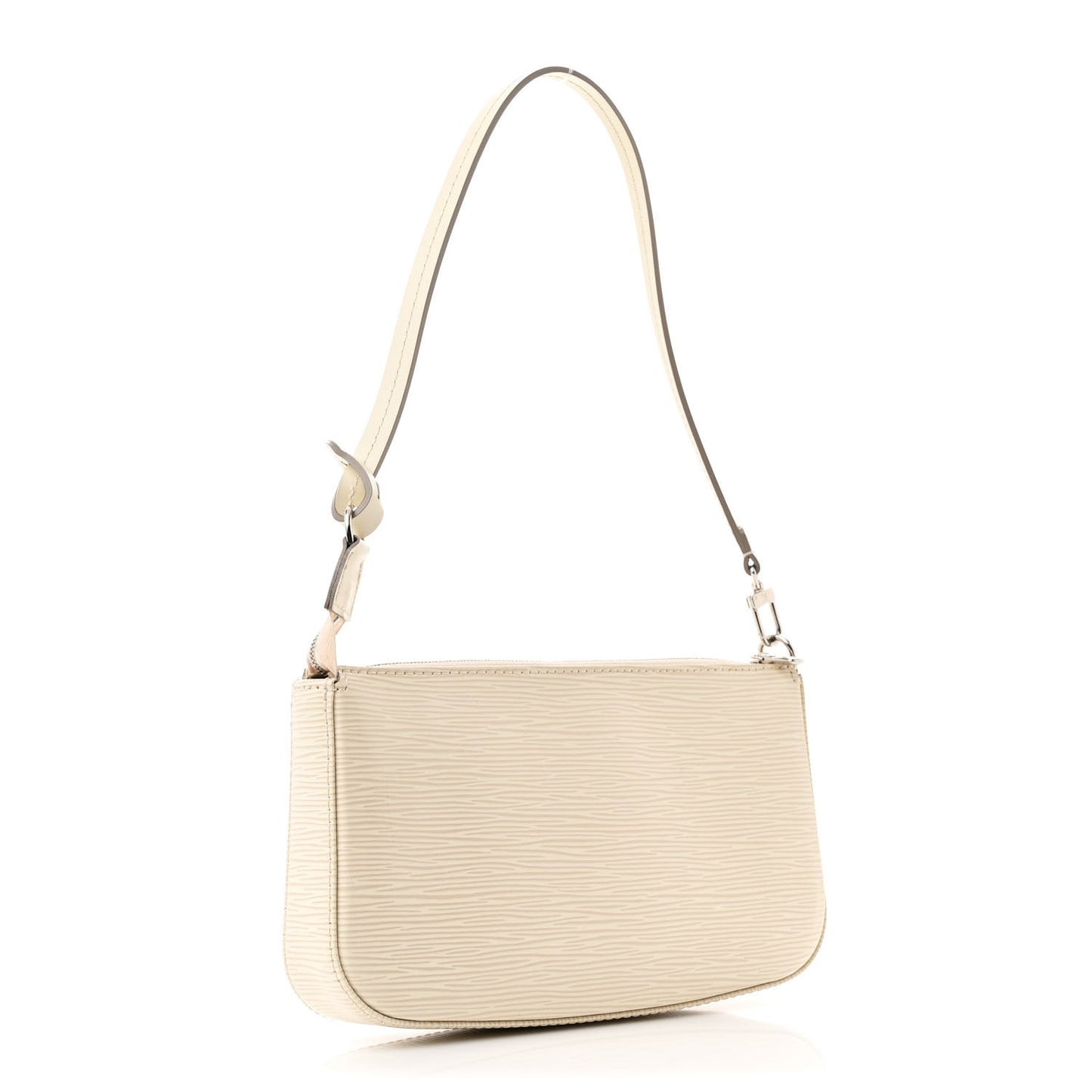 Epi Pochette Accessories NM Ivory