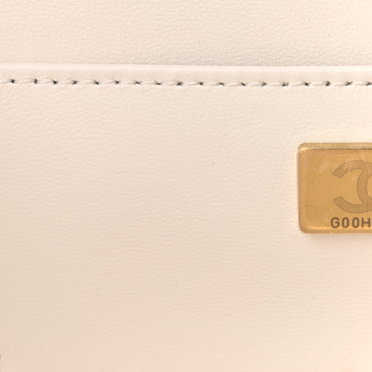 Chanel Lambskin Quilted Coco Click Bag White 7 of 10