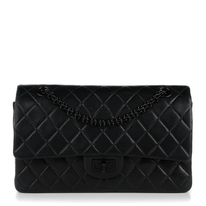 Chanel Lambskin Quilted 2.55 Reissue 225 Flap Black 1 of 10