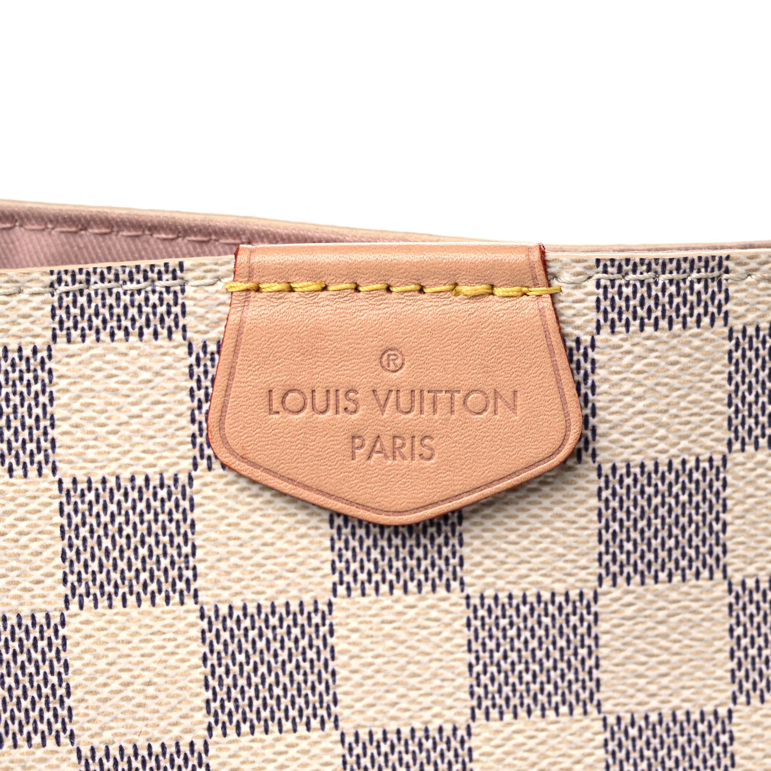 Louis Vuitton Damier Azur Graceful PM Rose Ballerine 11 of 14