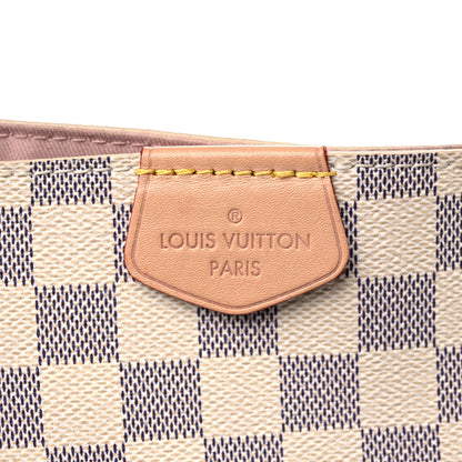Louis Vuitton Damier Azur Graceful PM Rose Ballerine 11 of 14