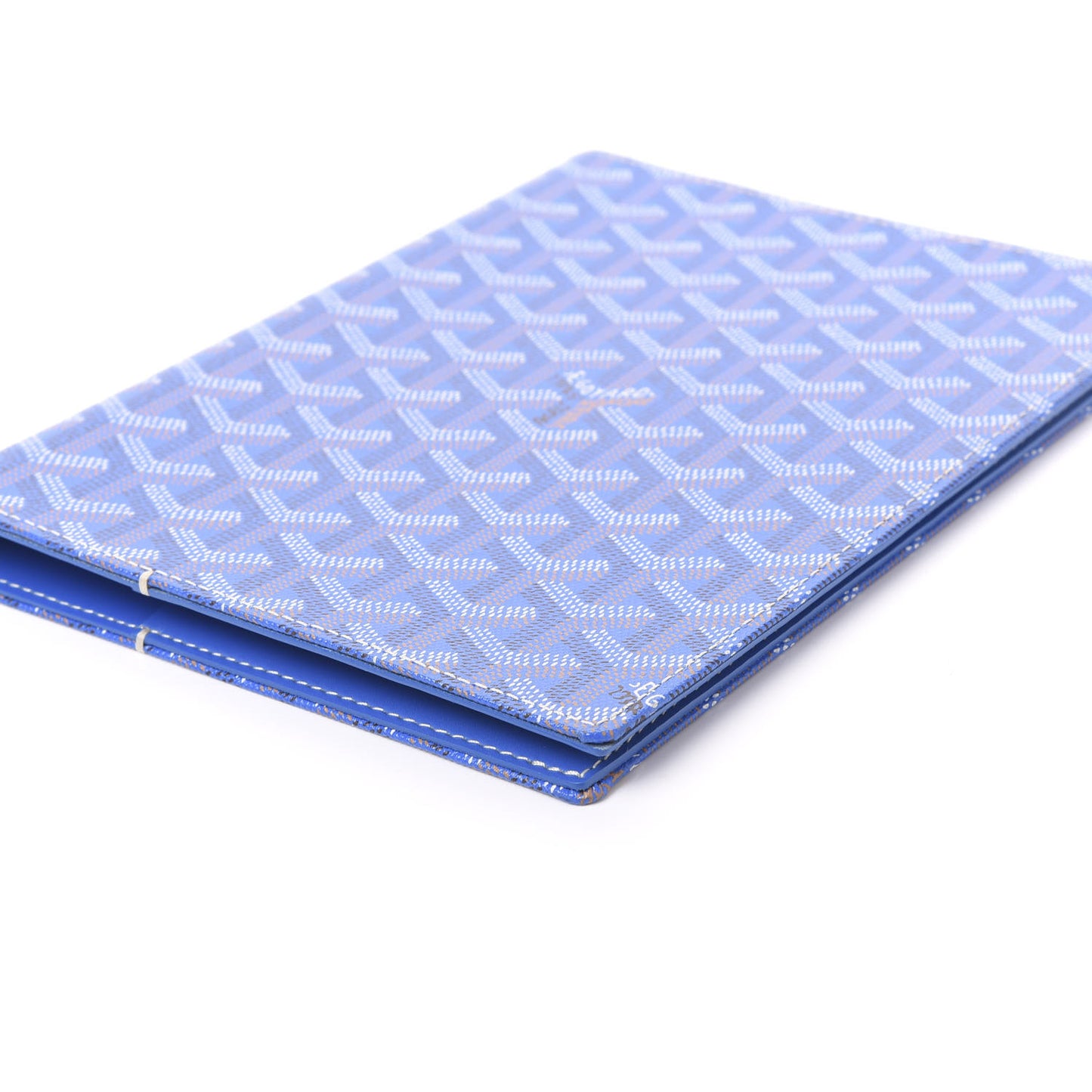 Goyardine Agenda Cover Sky Blue