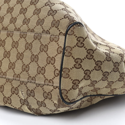 Gucci Monogram Medium Sukey Tote Beige Ebony Black 7 of 18