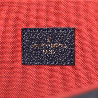 Louis Vuitton Empreinte Pochette Felicie Chain Wallet Marine Rouge 8 of 14