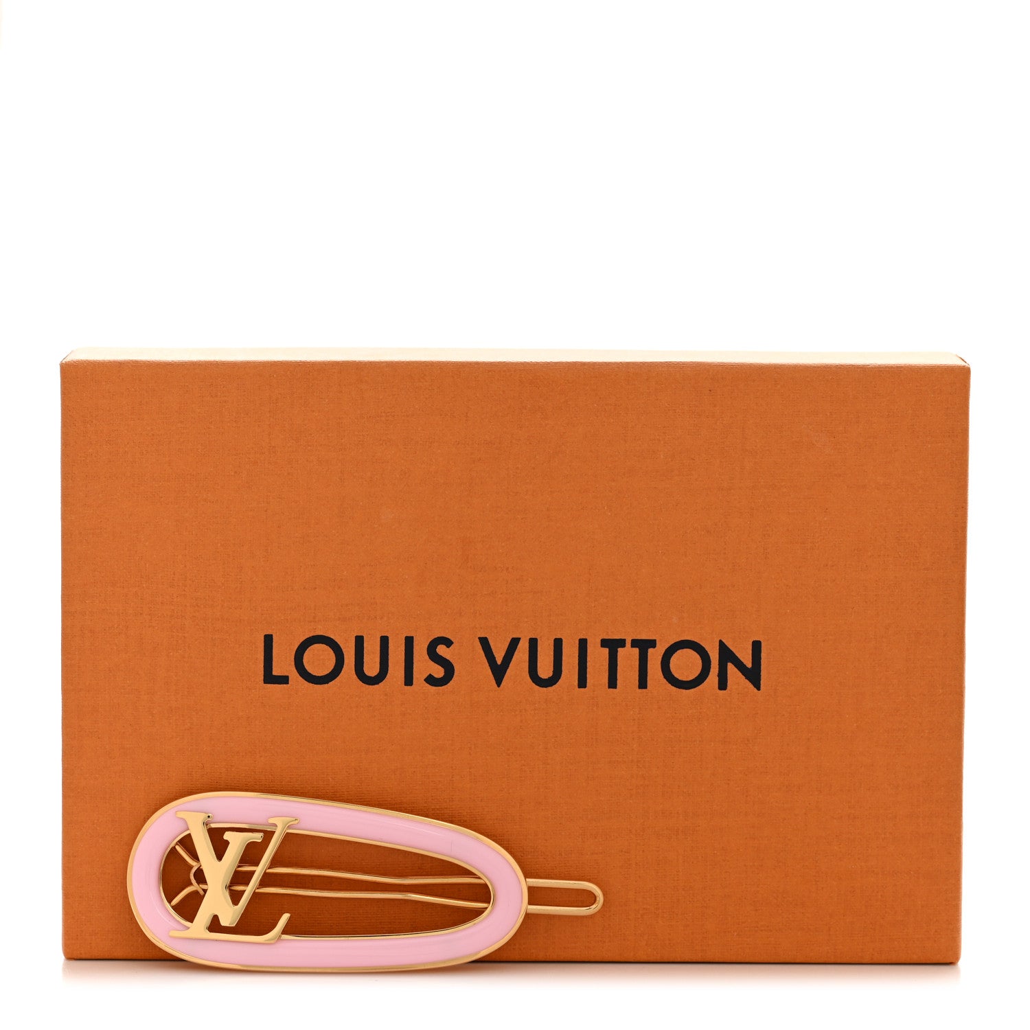 Louis Vuitton Monogram Metal Resin My LV Chain Hair Clip Pink 5 of 5