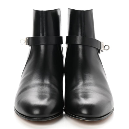 Hermes Calfskin Neo Low Boots 39 Black 2 of 10