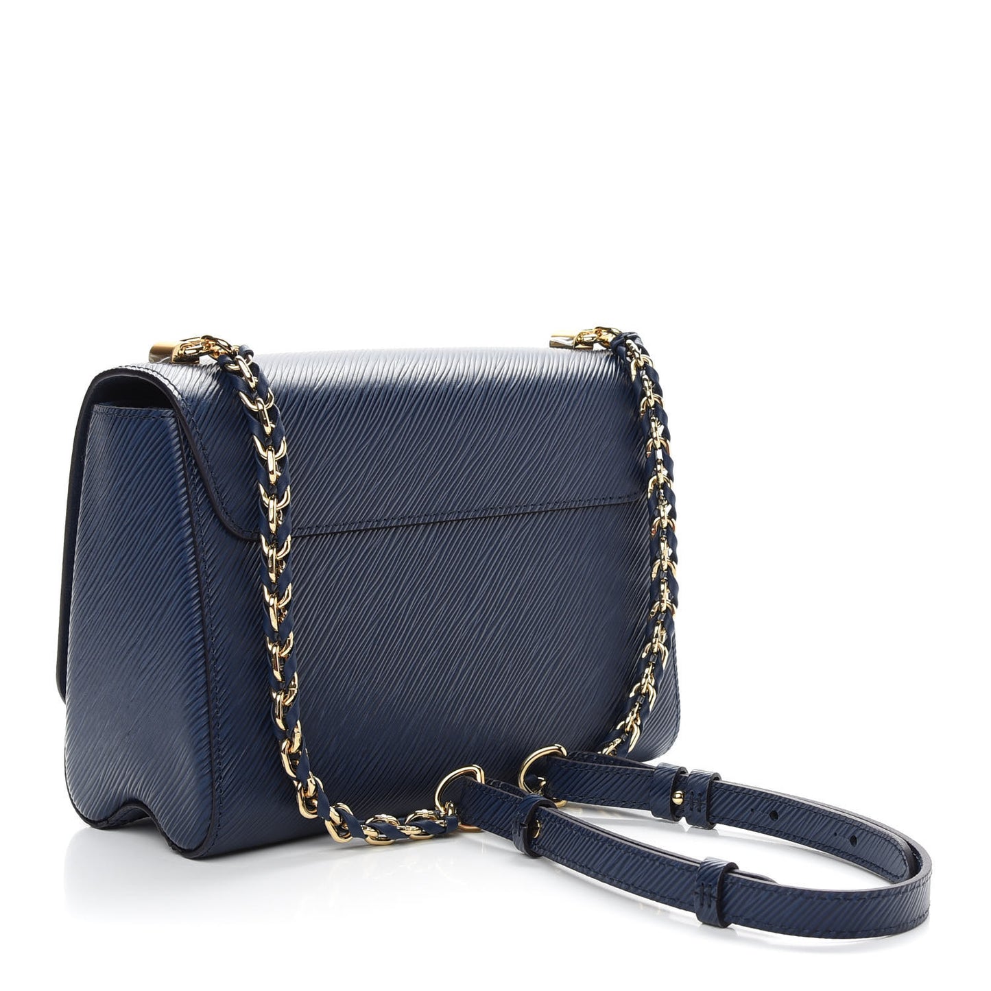 Epi Twist Shoulder Bag MM Indigo