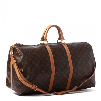 Louis Vuitton Monogram Keepall Bandouliere 55 2 of 9