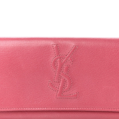 Saint Laurent Chevre Belle De Jour Continental Wallet Pink 10 of 10