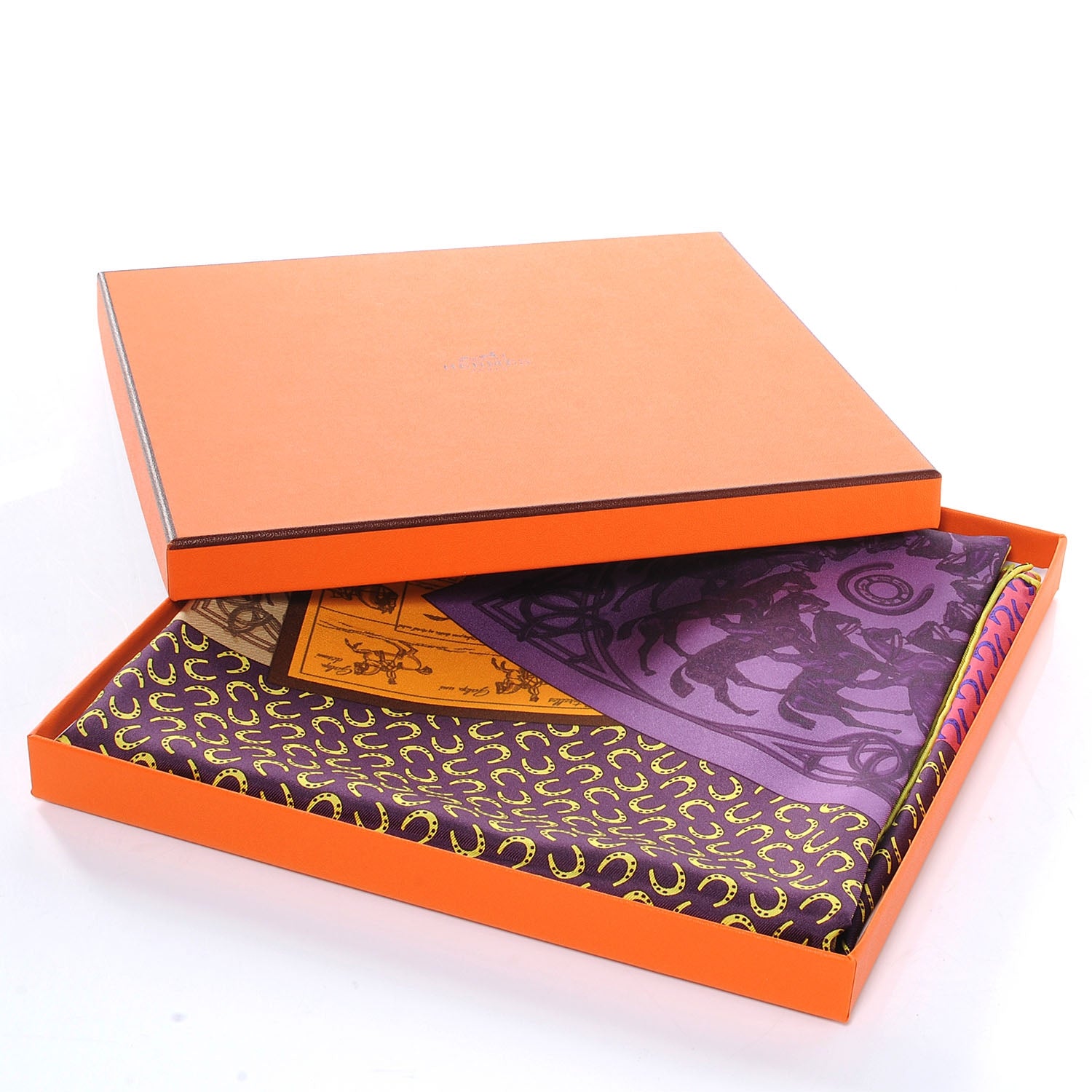 Hermes Silk A Cheval Sur Mon Carre Scarf 90 8 of 8