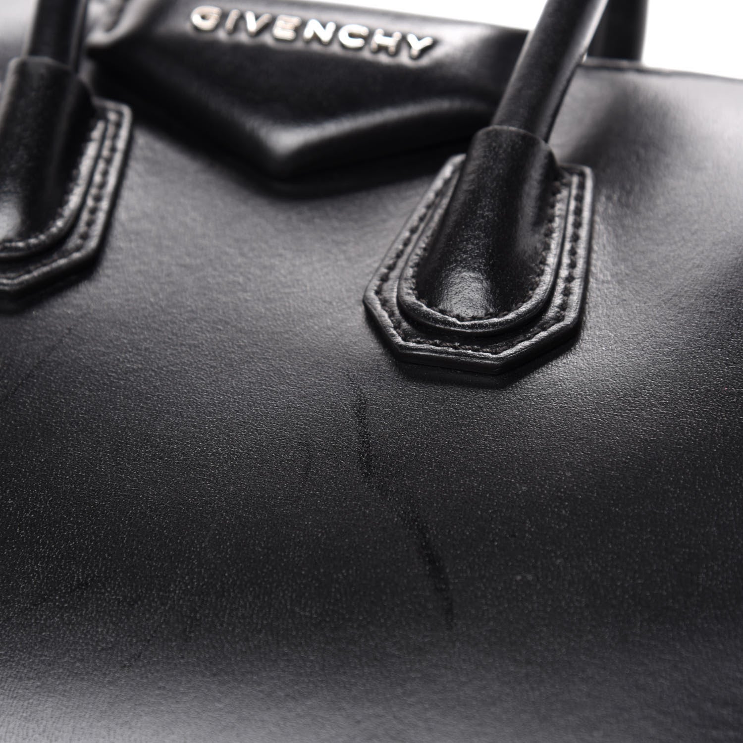 Givenchy Shiny Lord Calfskin Mini Antigona Black 8 of 11