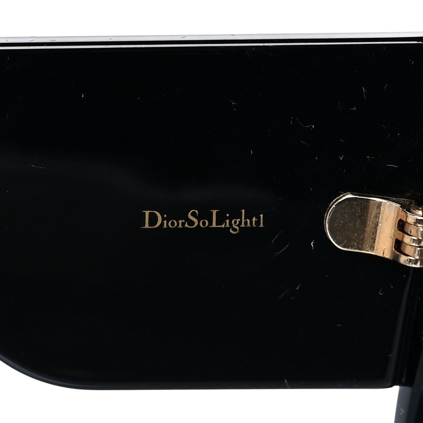 Acetate DiorSo Light 1 Shield Sunglasses Black