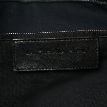 Balenciaga Chevre Damask Stripe Work Black 6 of 11