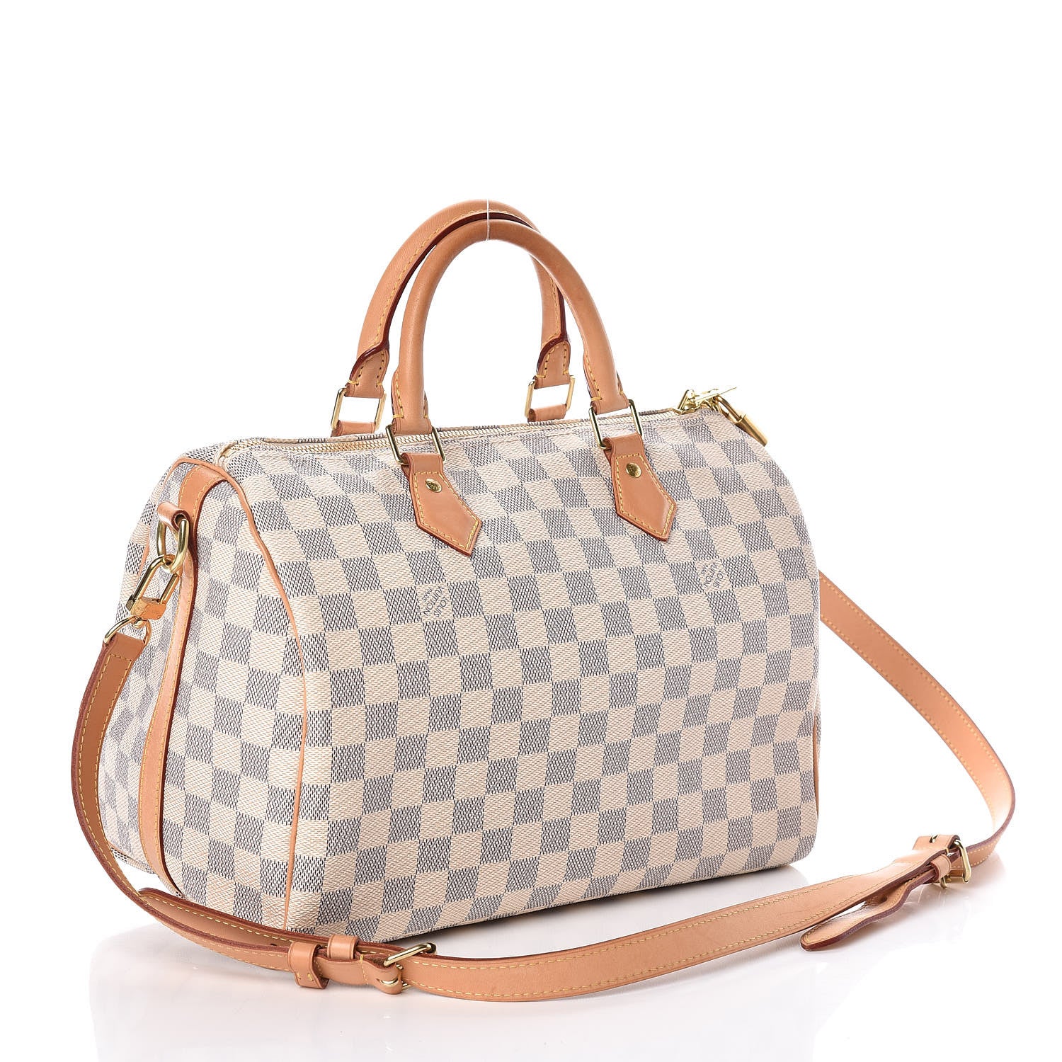 Louis Vuitton Damier Azur Speedy Bandouliere 30 4 of 10