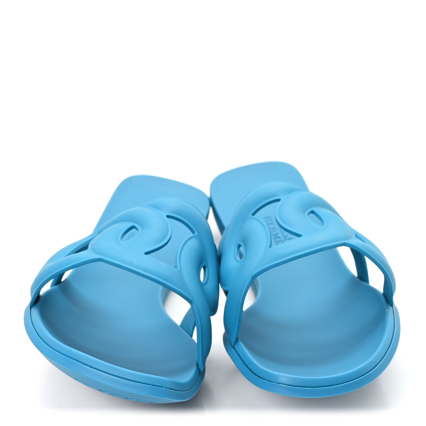 Rubber Aloha Sandals 39 Bleu Vif