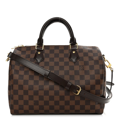 Louis Vuitton Damier Ebene Speedy Bandouliere 30 1 of 11