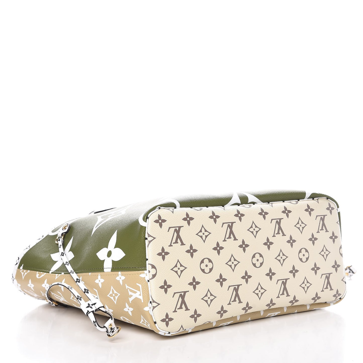 Monogram Giant Neverfull MM Kaki